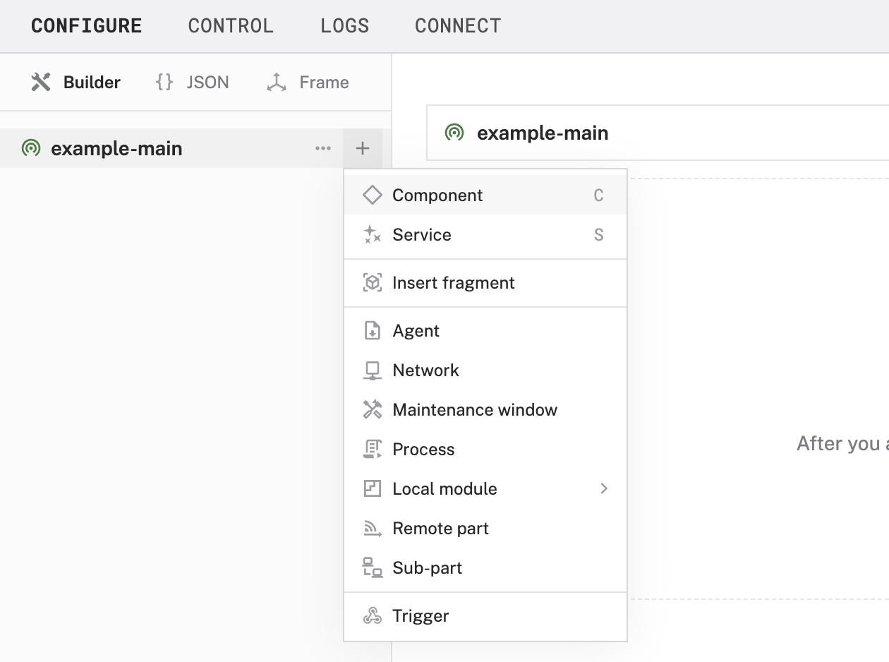 select component