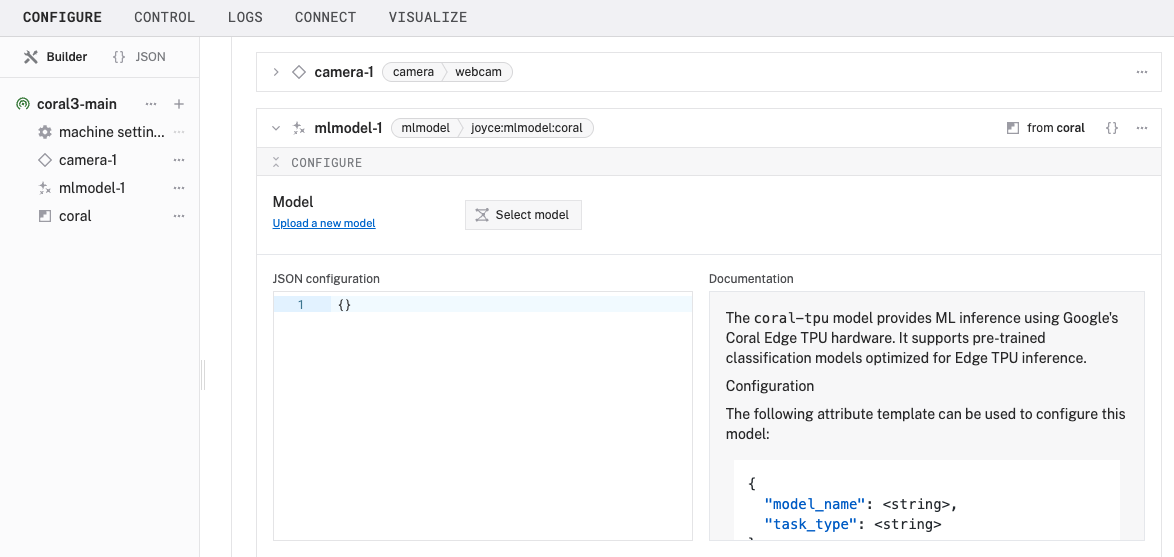 new ML model service