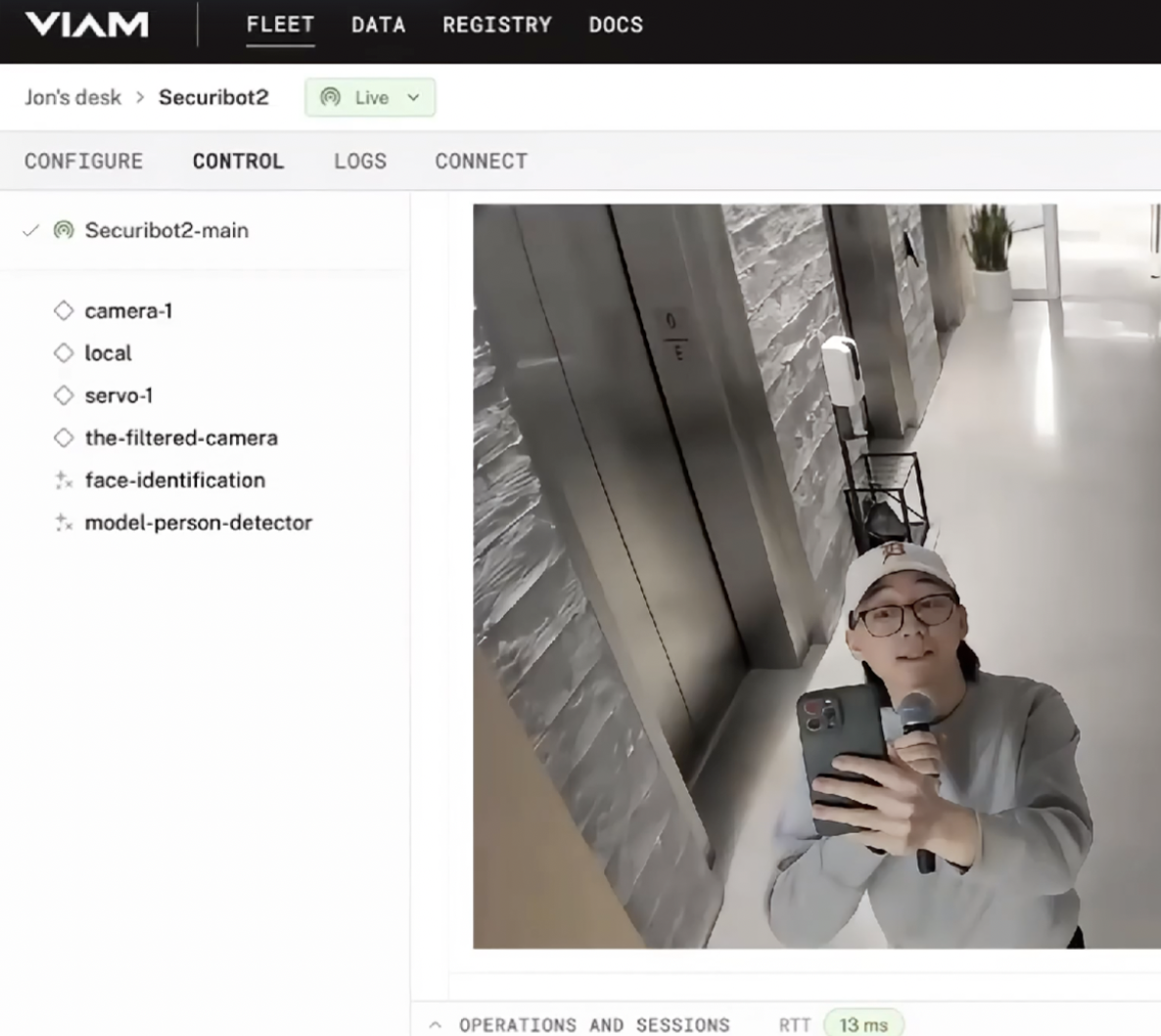 facial recognition for office access