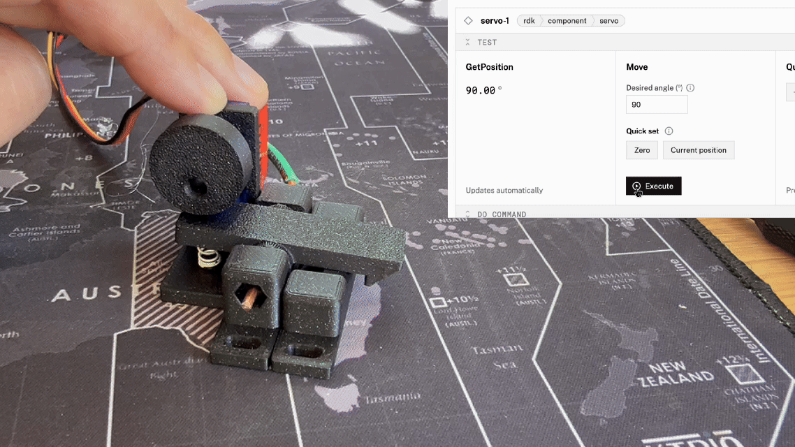 servo latch demo