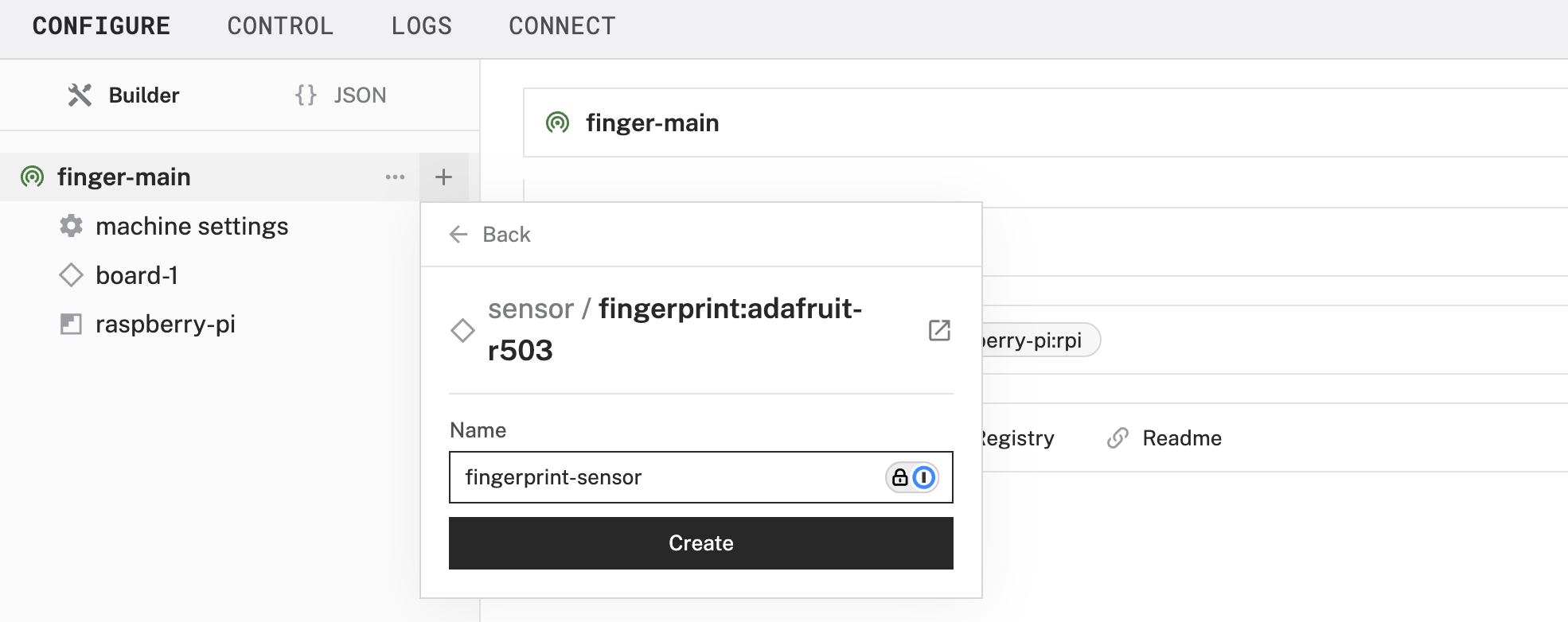 add sensor