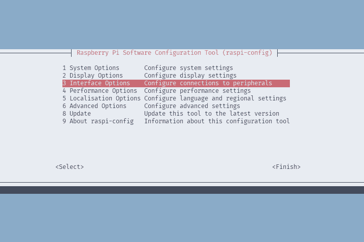 raspi config