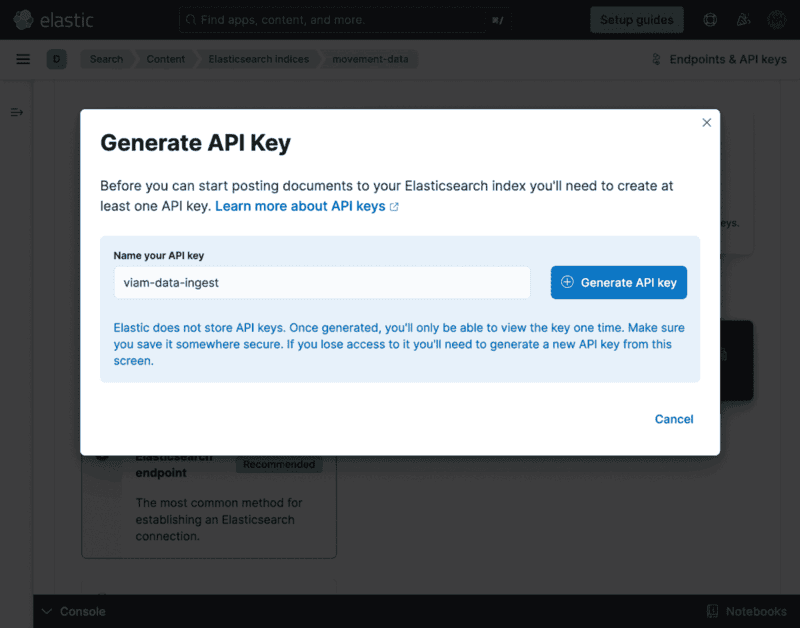 name API key