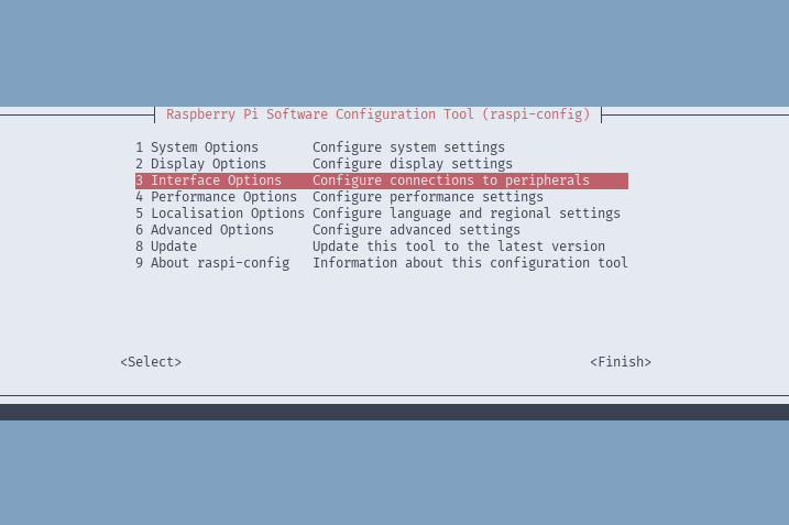 raspi config