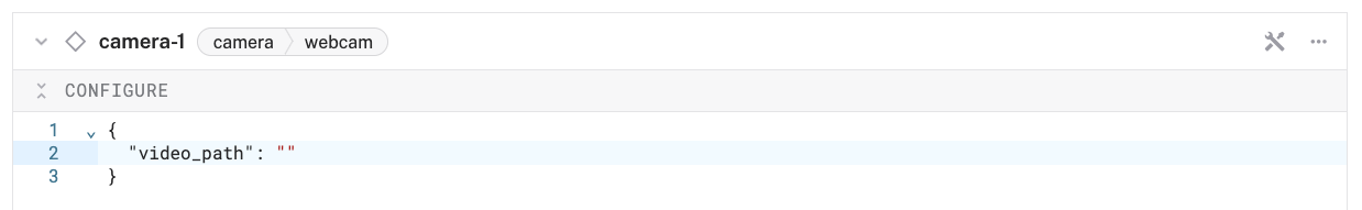 set the blank video path