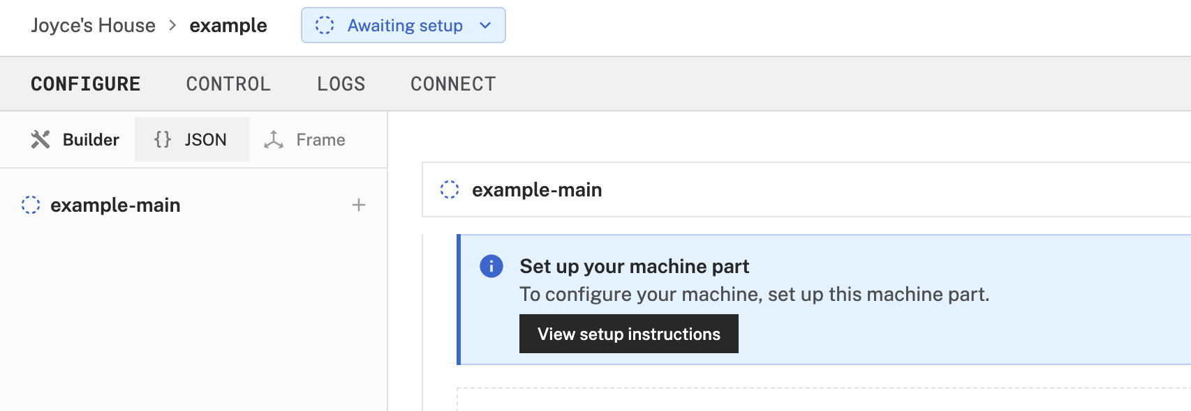 setup instructions