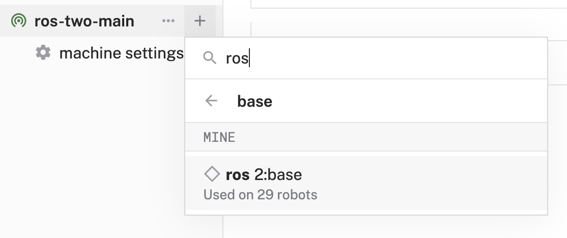 select ros base