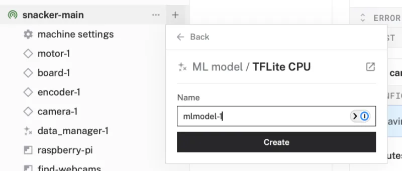 add ML model