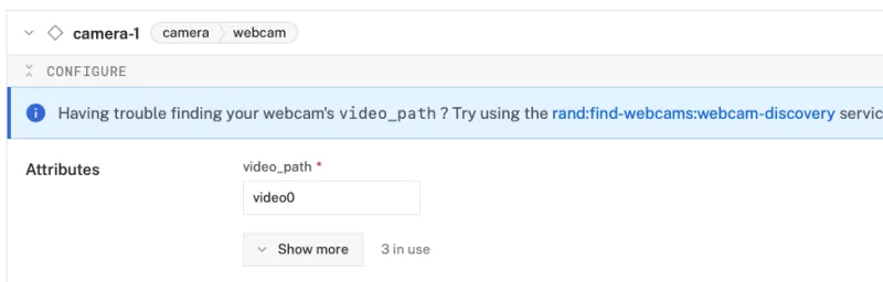 select video path