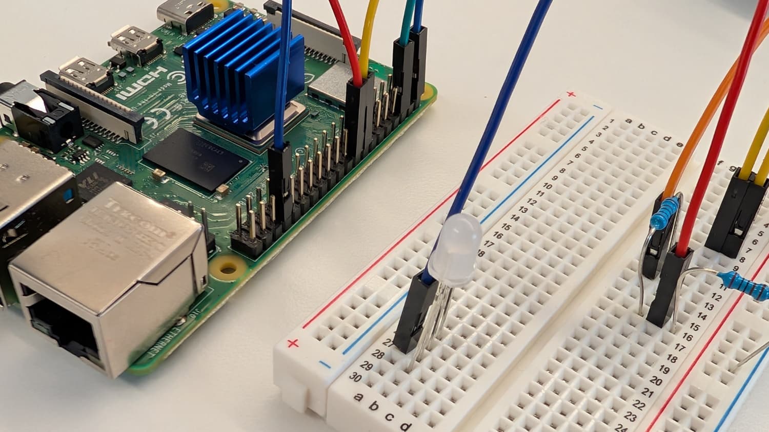 RGB LED GND to Pi