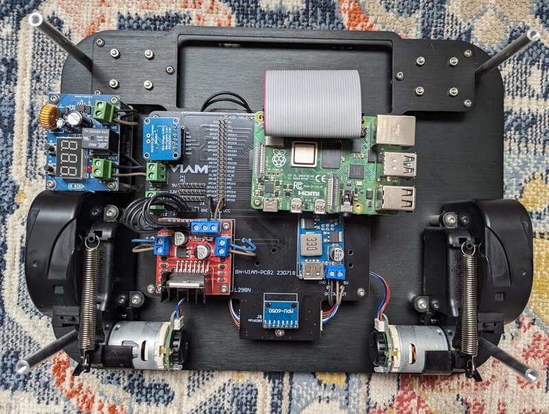 ribbon cable top view